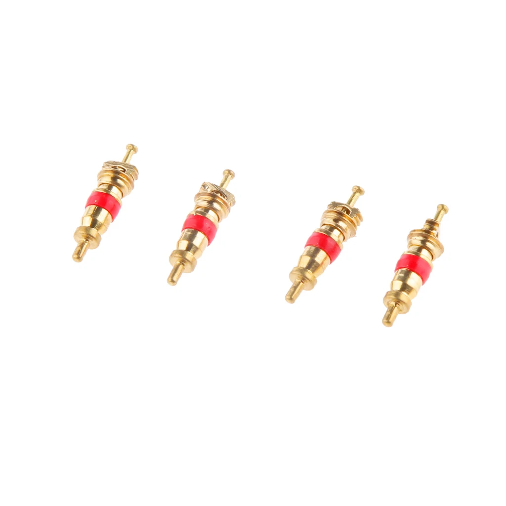 Pack of 100 Car Motorbike Truck Replacement Tire Tyre Brass Valve Stem