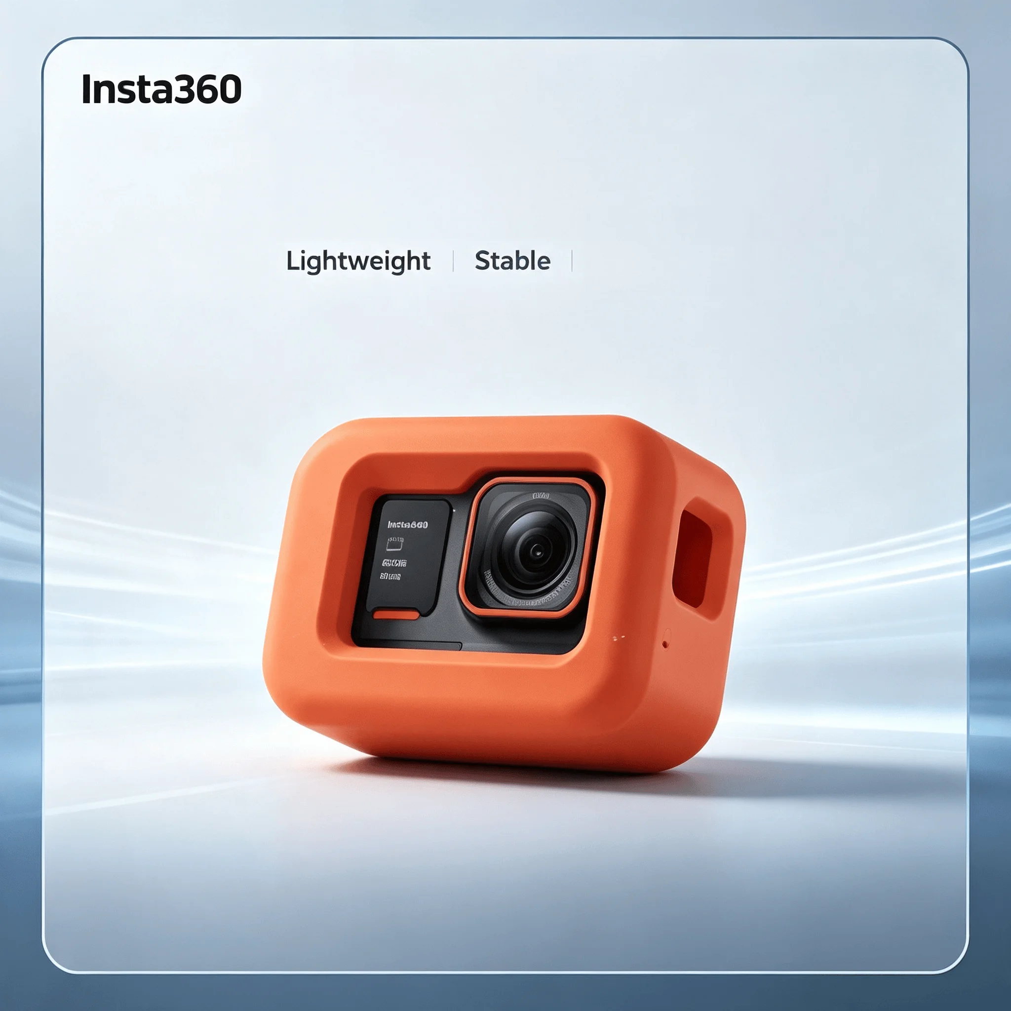 Light EVA Protective Frame Float Cover Flotation Case Weighs 45g for Insta360 Ace Pro 2 Ace Pro Surfing Water Activities