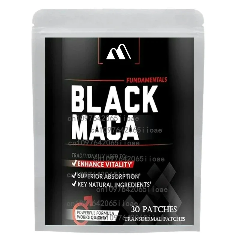 

30 патчей Black Maca Complex Transdermal Patches Vitality Supplement для мужчин