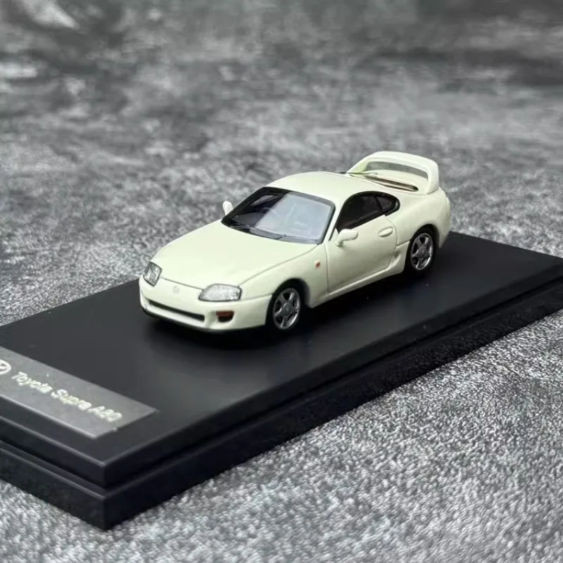 1:64 Toyota Supra Suba 4th generation Mk4 A80 diecast alloy model, boys collection of decoration toys, holiday gifts to friends.