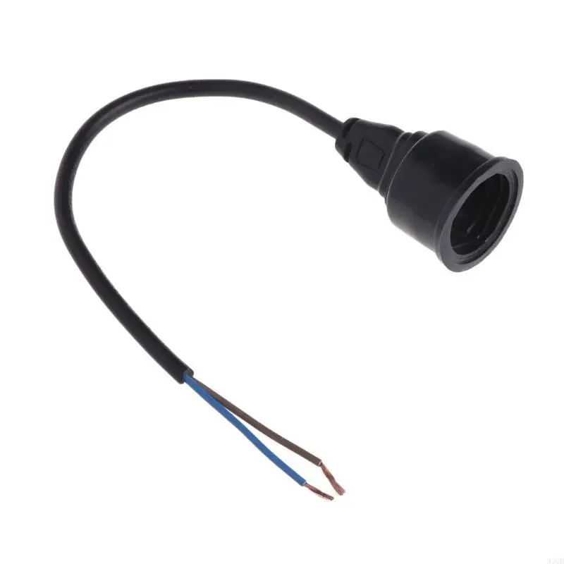 

97QD Aquarium Light Bracket Lamp Holder Fixture with Cable Rubber Base for T8 Light