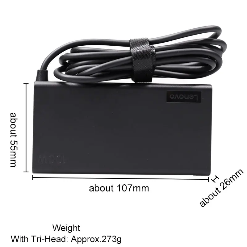 Lenovo ThinkPad original PD charger 100w Type-C laptop power supply 16+P adapter Thunderbolt USB-C power cord universal 20V5A