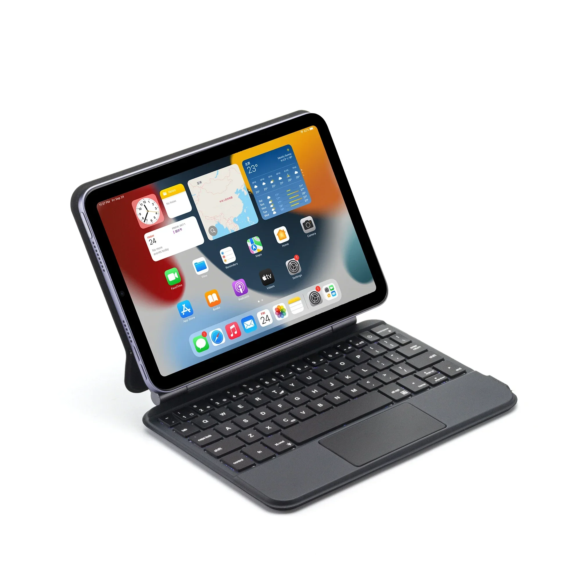 Magnetic suspension control wireless keyboard for iPad mini 6-8.3 inches