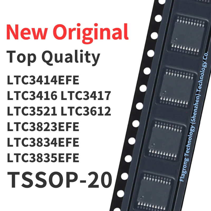 1 Piece LTC3414EFE LTC3416EFE LTC3417EFE LTC3521EFE LTC3612EFE LTC3823EFE LTC3834EFE LTC3835EFE TSSOP-20 Chip IC New Original