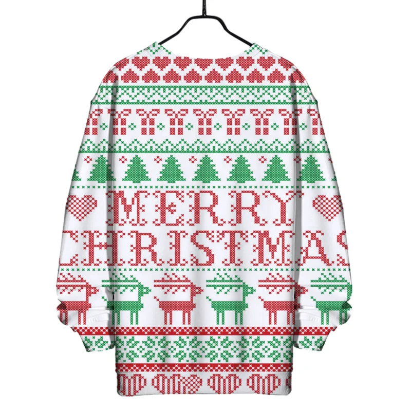 Moletom com capuz de natal crewneck moletom masculino personalizado velo moletom tripulação pescoço moletom fabricante