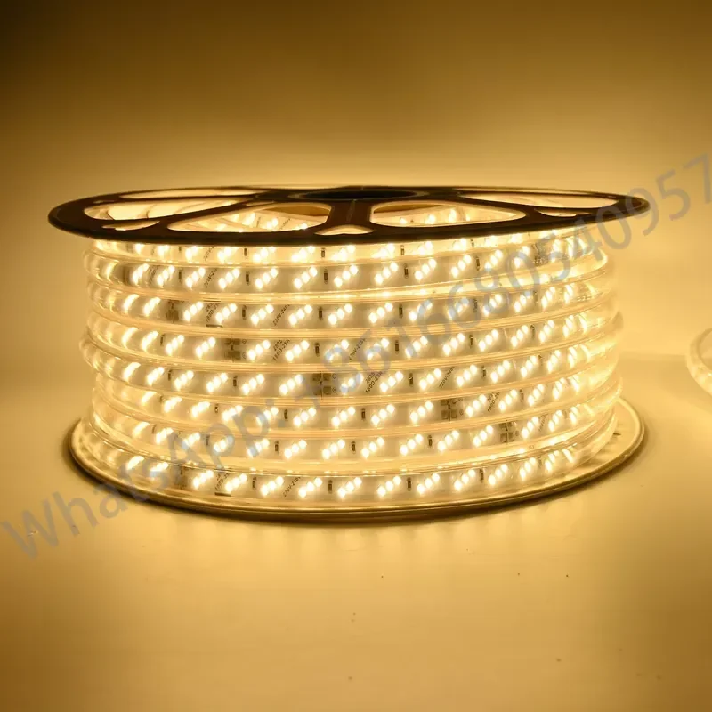 Wireless LED Light Strip 220V SMD 2835 PVC Body IP65 Rating 1M 50M 100M Rolls 120LED 180LED 276LED Highlighted LED Strip