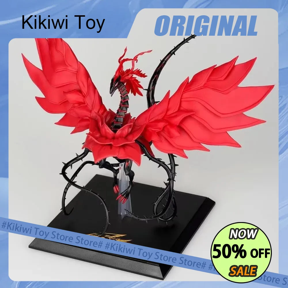 

Genuine Yu-Gi-Oh! Anime Figure Monsters LEGION Figure Black Rose Dragon Figurine Statue Model Collection Decora Desk Toys Gift