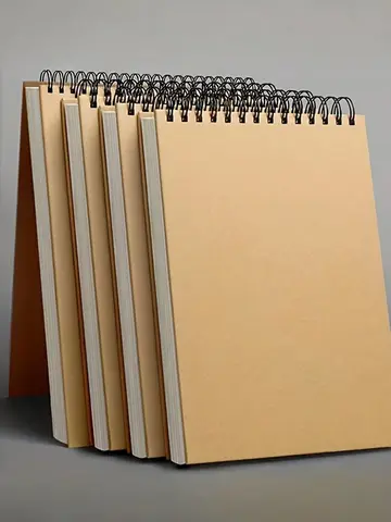 Caderno de Desenho Artístico com Capa Dura, Espiral, Folhas Soltas e Espessas para Aquarela e Desenho à Mão Livre