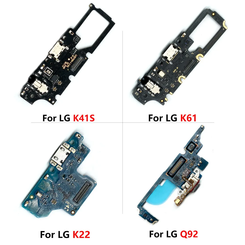 Charging Charger Plug Port Connector Board Parts Flex CableFor LG G6 K22 K41S K42 K52 K51 K61 Q7 Q610 Q8 Q92 Q720 Style Q710 V30