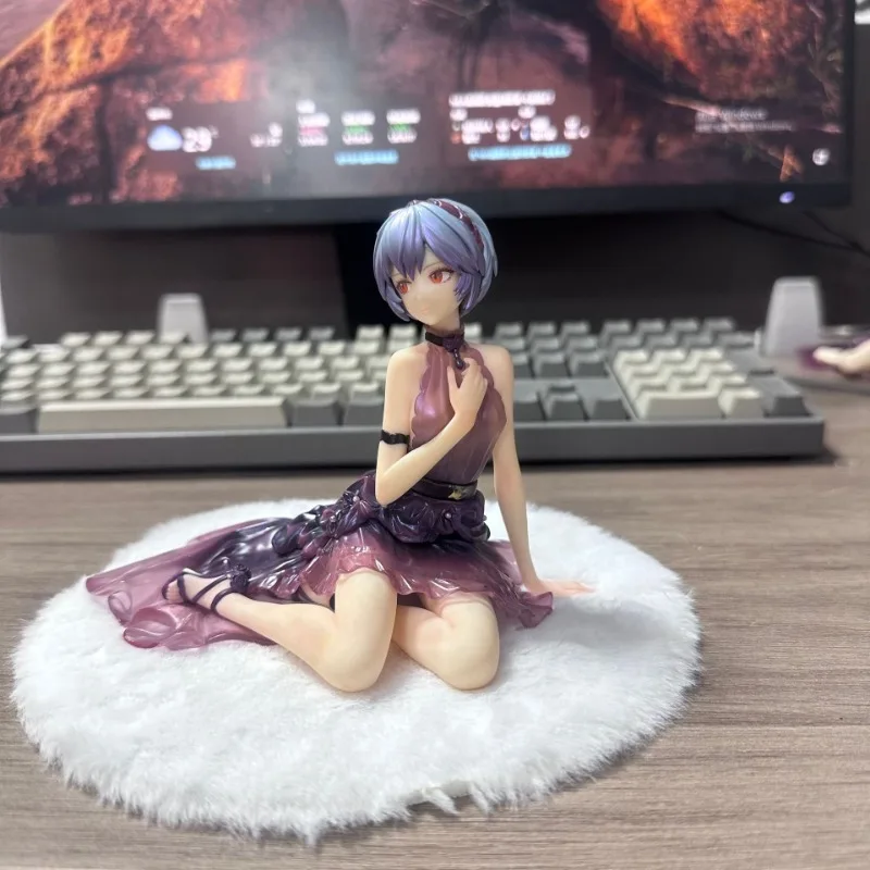 

EVA Neon Genesis Evangelion Theatrical Edition Ayanami Rei standing half-lying figure ornament model