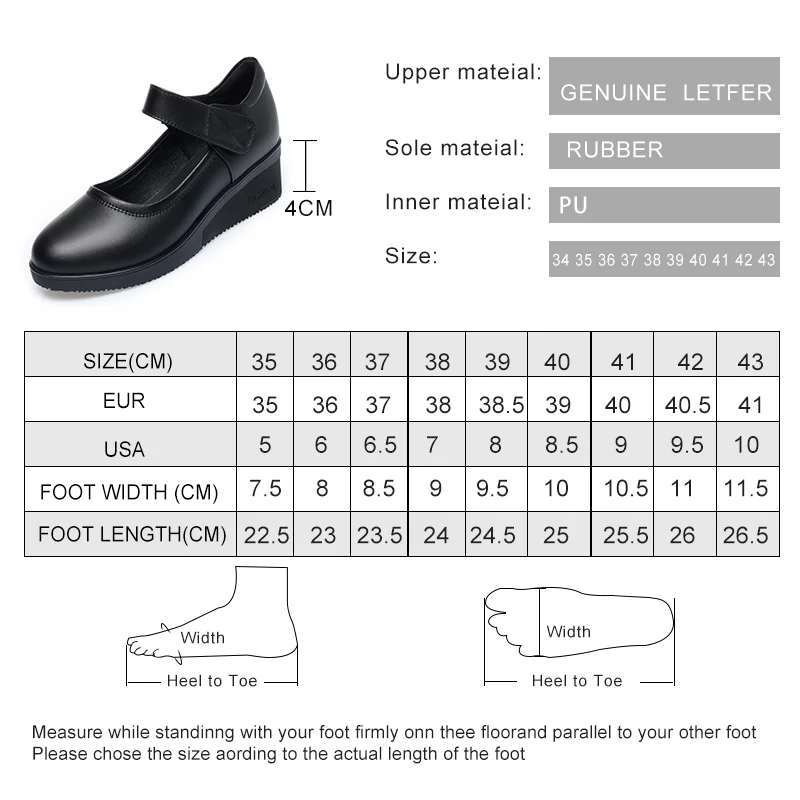 AIYUQI Mom Shoes Women Anti Slip Spring 2024 New Casual Genuine Leather Women Shoes Big Size 41 42 43 Wedge Women Shoes