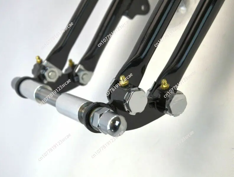 Classic and Vintage Springer Forks and Front Ends TM Choppers Motorcycle Chrome Accessories Springer Front Fork End