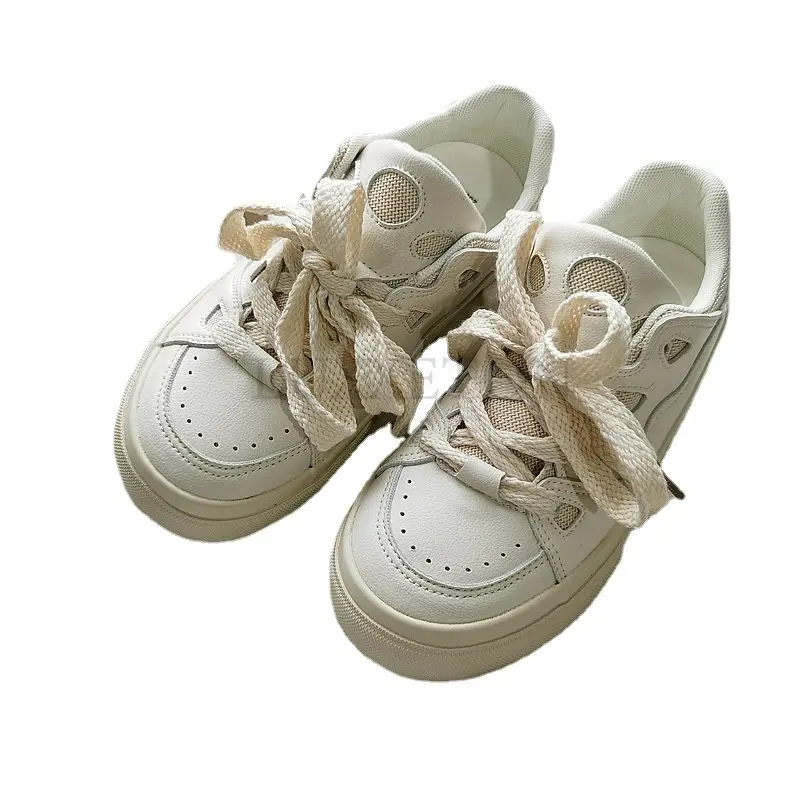 Women Sneakers Platform Tennis Sports Walking Fashion Flats Shoes Cute Skateboard Casual Shoes Purple Chunky Footwear For Female