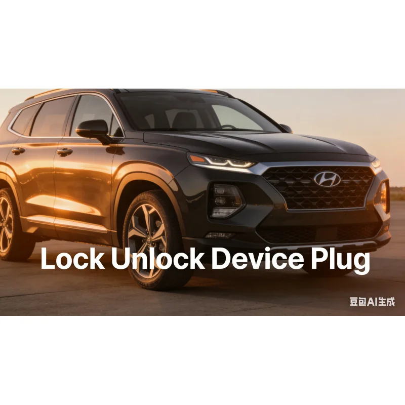 

For Hyundai Santa Fe 2009-2015 Car Auto OBD Speed 4 Doors Lock Unlock Device Plug And Play