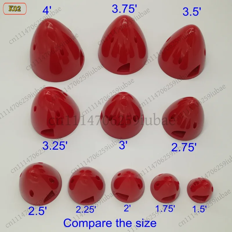 RC Airplane Plastic Propeller Spinner 1.5