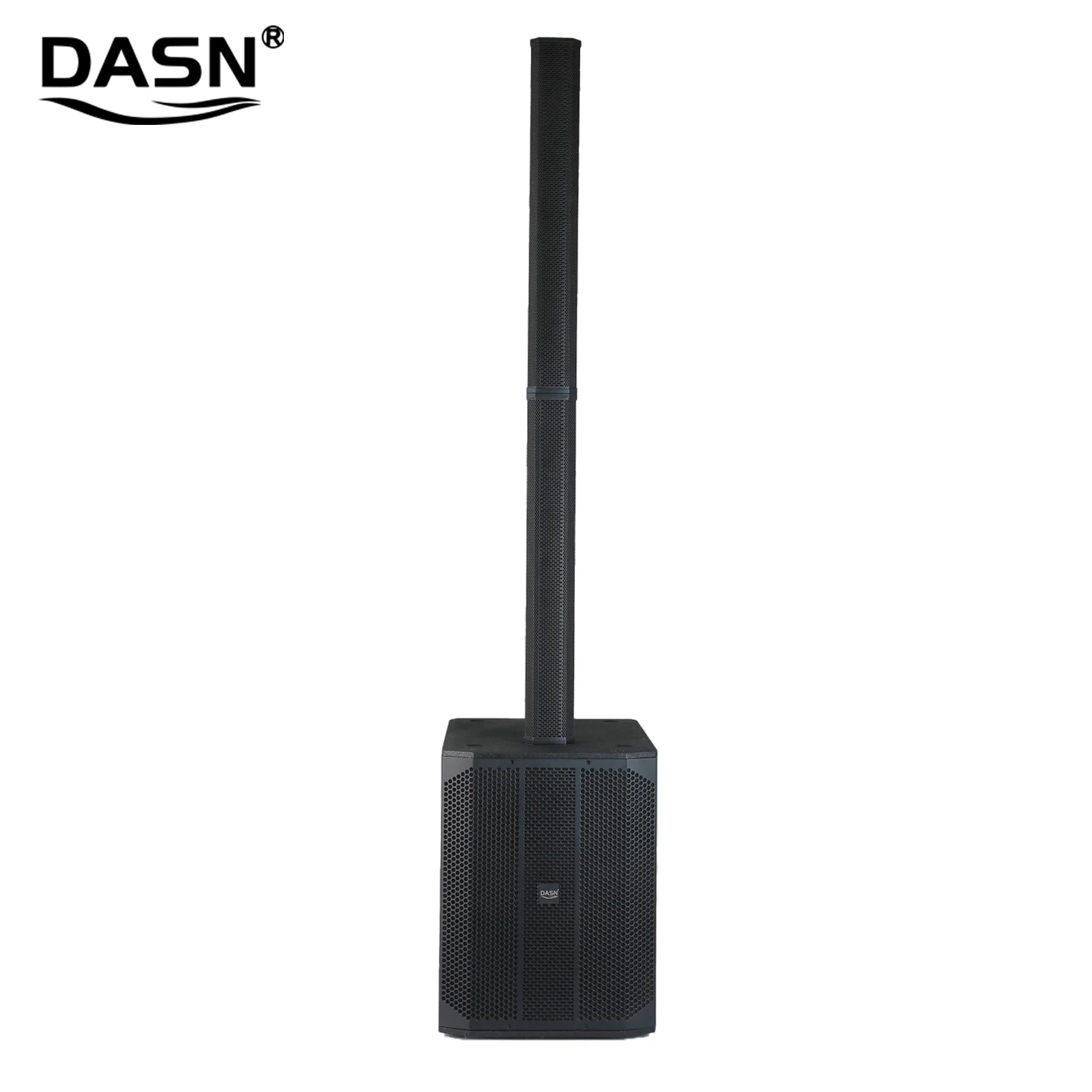 Peak 1600W RMS 18 Inch Subwoofer Audio Dj Party Stage Indoor Outdoor Active Professional Column Speaker PA System