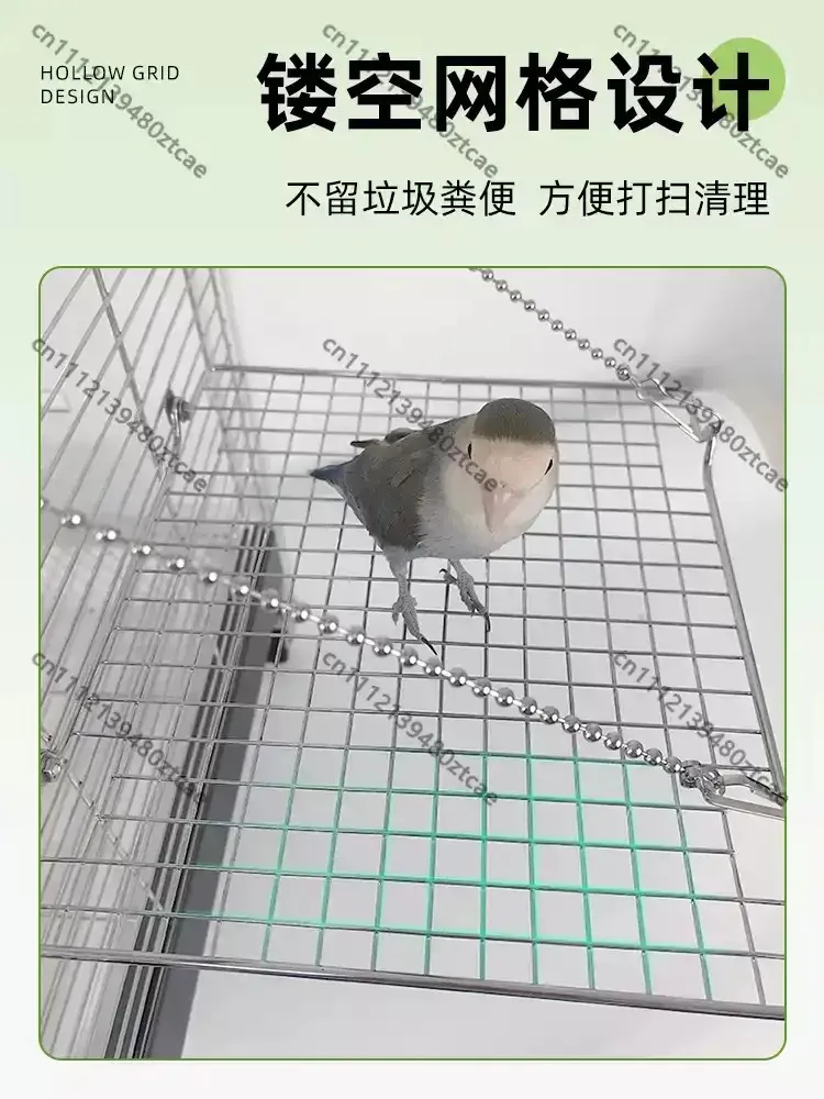 Parrot Perch Platform Jump Frame External Floor‑standing Birdcage Interactive Play Accessory For Pet Parrot DIY Pet Accessory