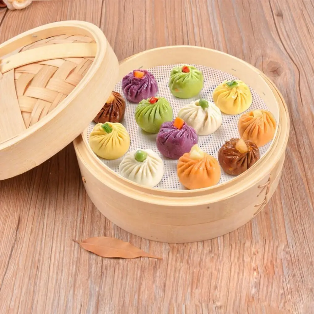 Multifunction Non-Stick Round Steamer Mesh Pad Thickened Reusable Steamer Mat Kitchen Baking Accessories Food Fruit Dryer Mats
