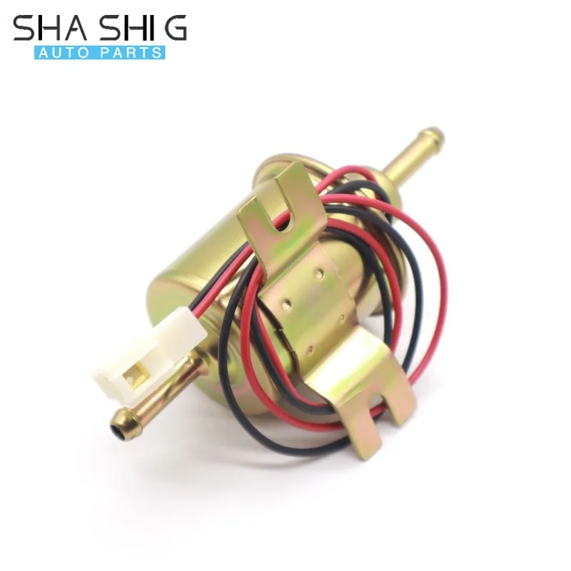 12V Universal Electric Fuel Pump Low Pressure Bolt Fixing Wire HEP-02A For Car Carburetor Motorcycle ATV