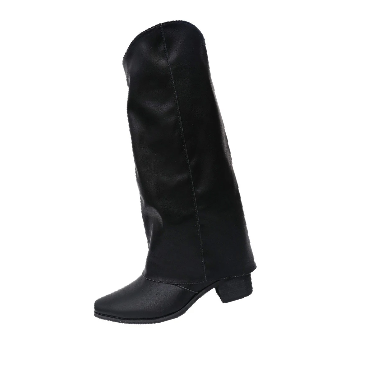 أحذية نسائية كاجوال للخريف والشتاء بلون سادة أحذية عالية الجودة بمقدمة مستديرة أحذية سميكة من الأسفل أحذية مريحة للاستخدام في الهواء الطلق #3