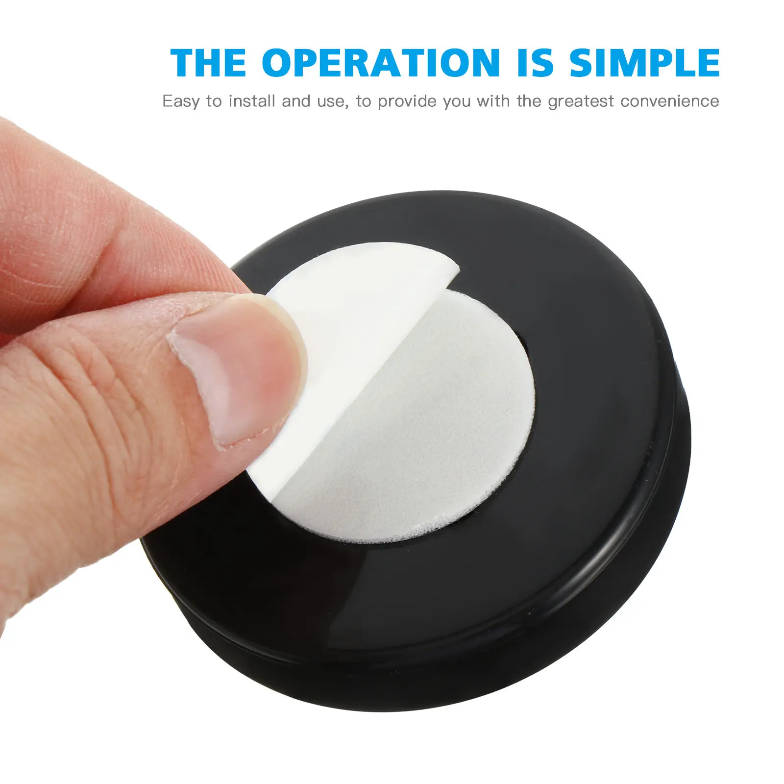 1Pair Wide Angle Blind Spot Mirror Black Car Rearview Mirror ABS Glass Auxiliary Parking Driving Dead Zone Removal