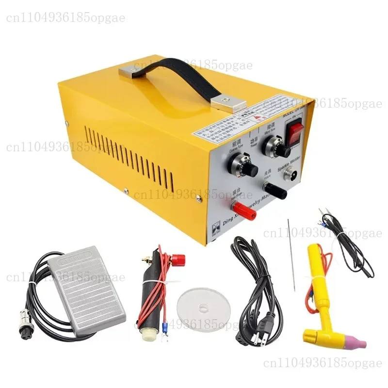 100A Spot Welding Machine Jewelry Handheld Small Laser Welder High Power Jewelry Coil Bracelet Interface Soldering Tool