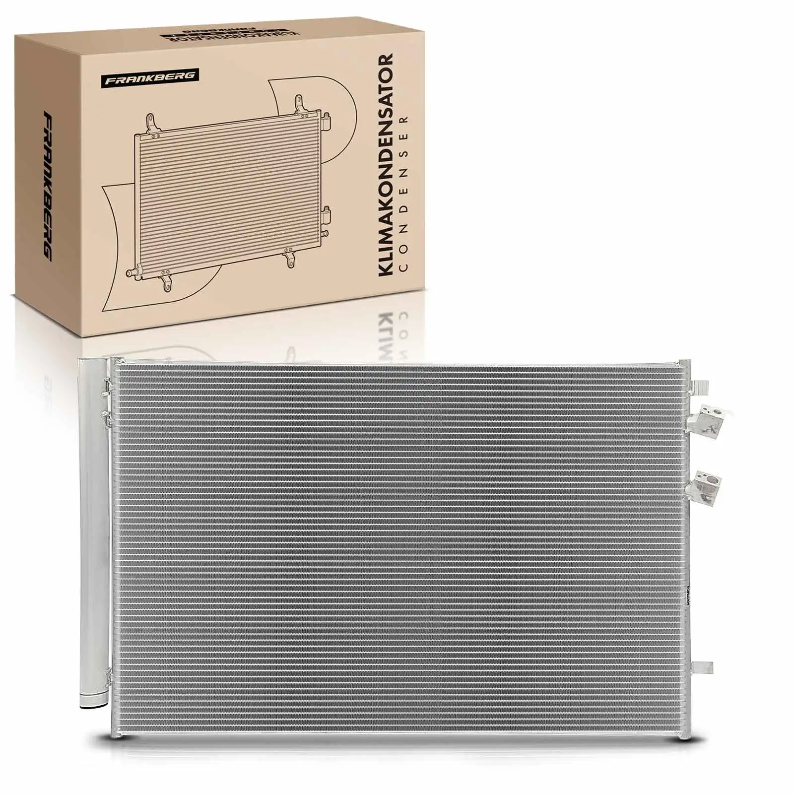 Frankberg 1x Condensator airconditioner voor MAN TGE UY UZ VW Crafter SYI SYJ SZ 2N0820411 2N0820411A 941087