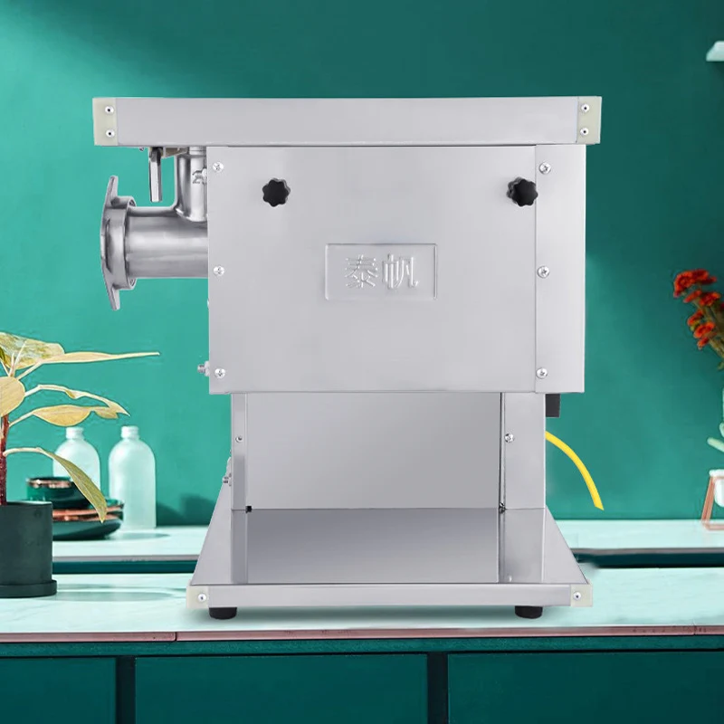 قطاعة اللحوم الجديدة مفرمة اللحم الكل في واحد التجارية متعددة الوظائف قطاعة اللحوم تمزيق وتقطيع معدات المطبخ #3