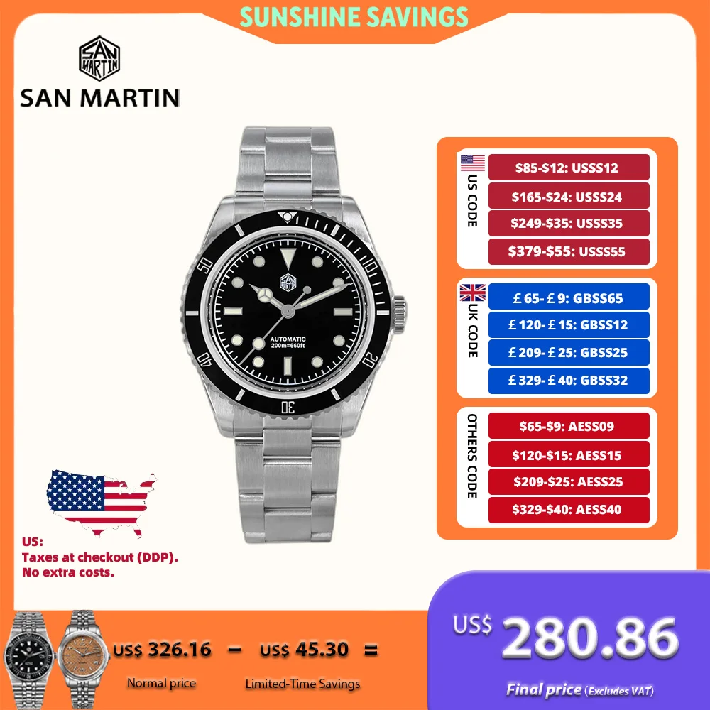 San Martin 38Mm Wat…
