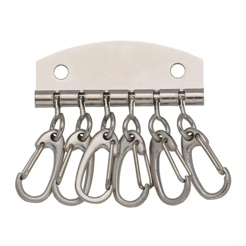 5 Pcs/Set Keychain Organizers Row Keyring Organizers Practical Holders