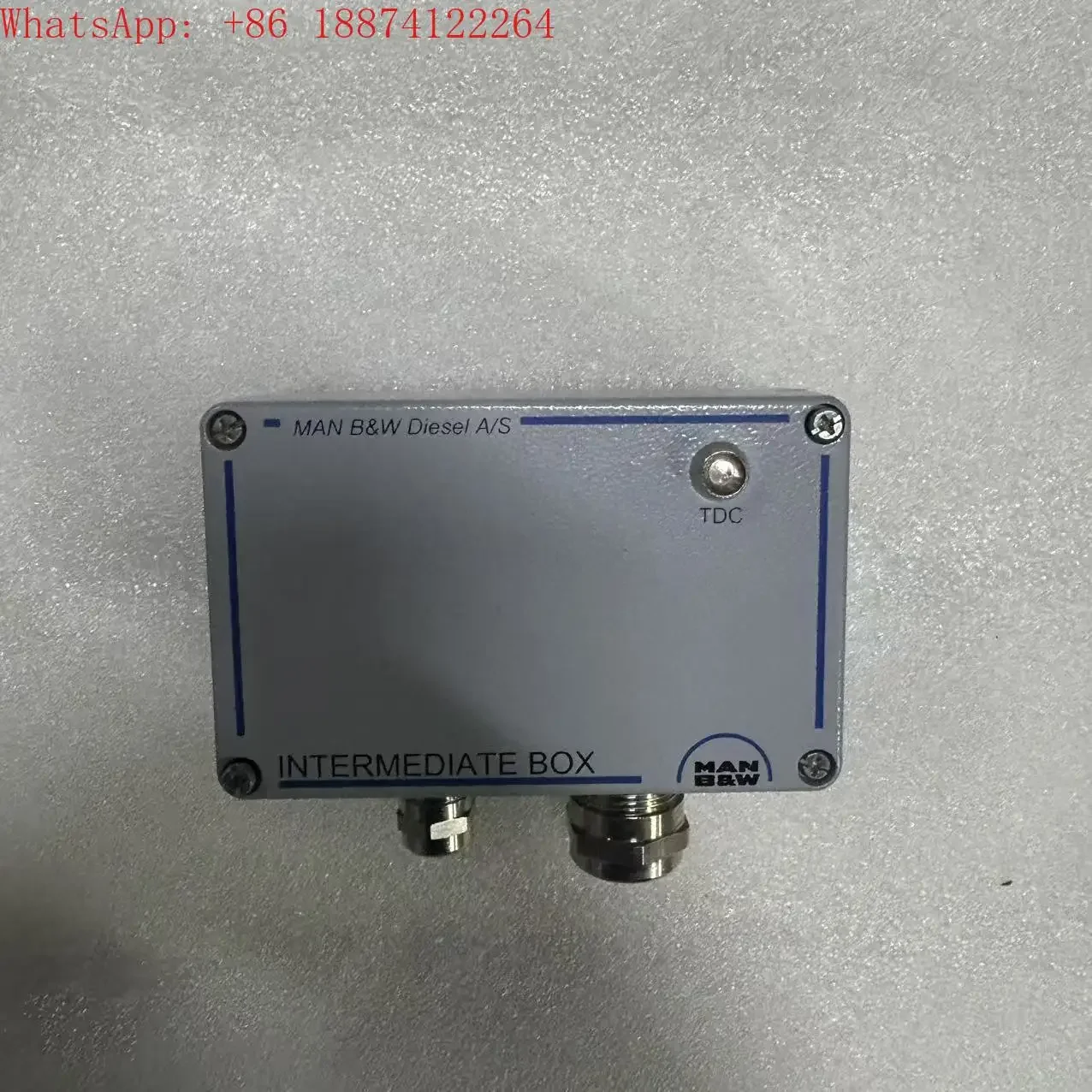 MAN 1142518-7 Industrial/Marine Protective Junction Box for Electrical System Wiring & Signal Transfer