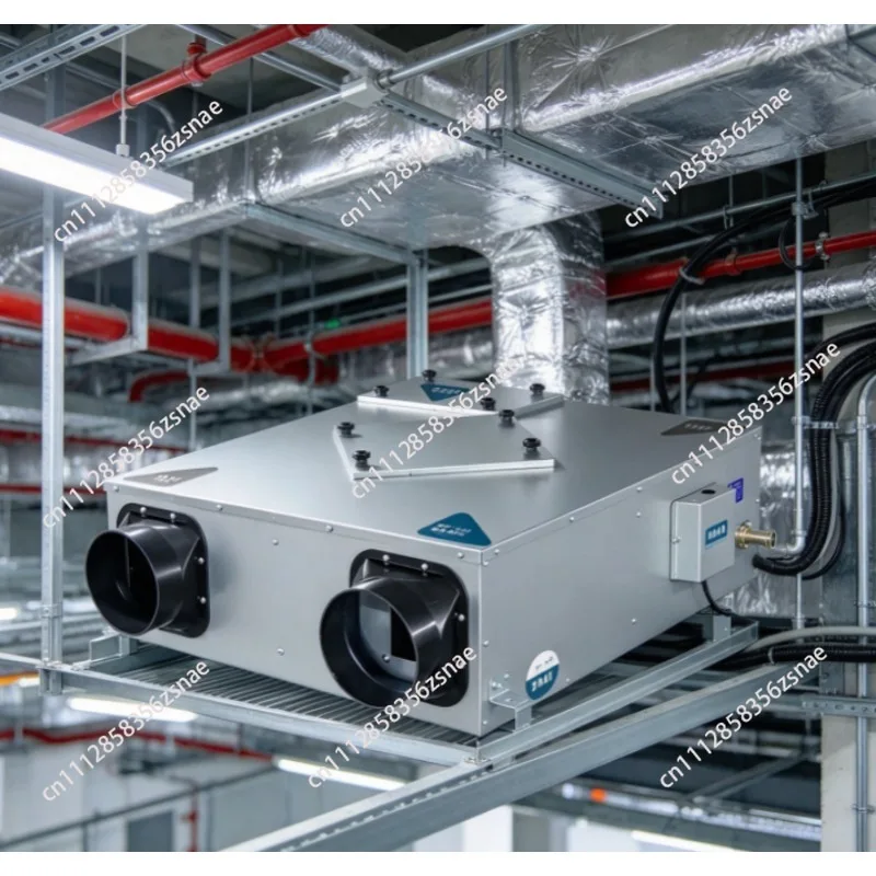 Fresh Air System Commercial Silent Fresh Air Machine Household Full Heat Exchange Two-way Flow Ventilator Purification PM2.5