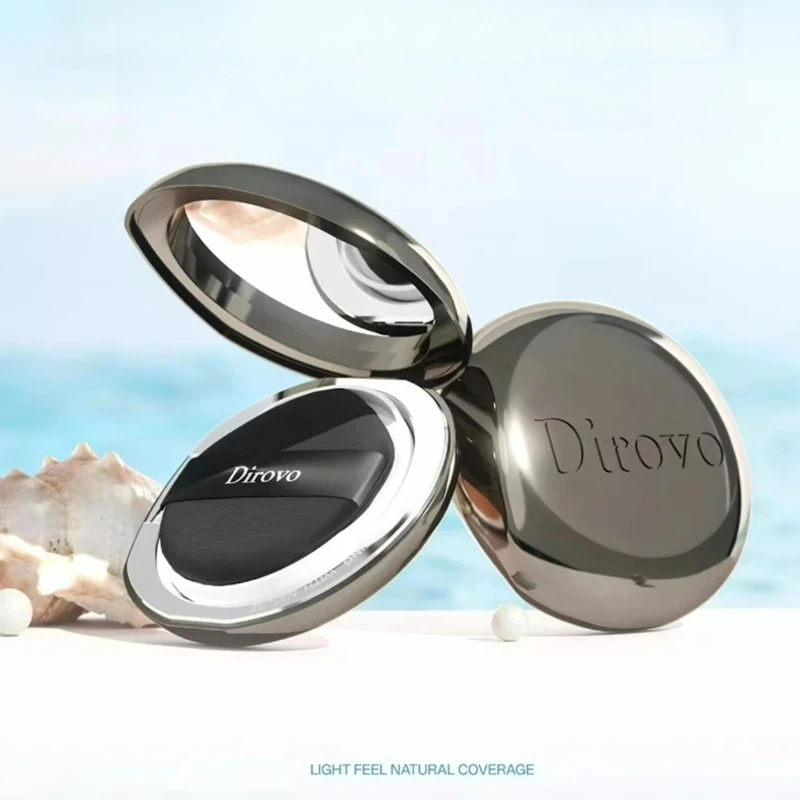 DIROVO Foundation BB Cream High Concealer Moisturizing Creamy Gloss Luster Lasting Brighten Light Face Makeup