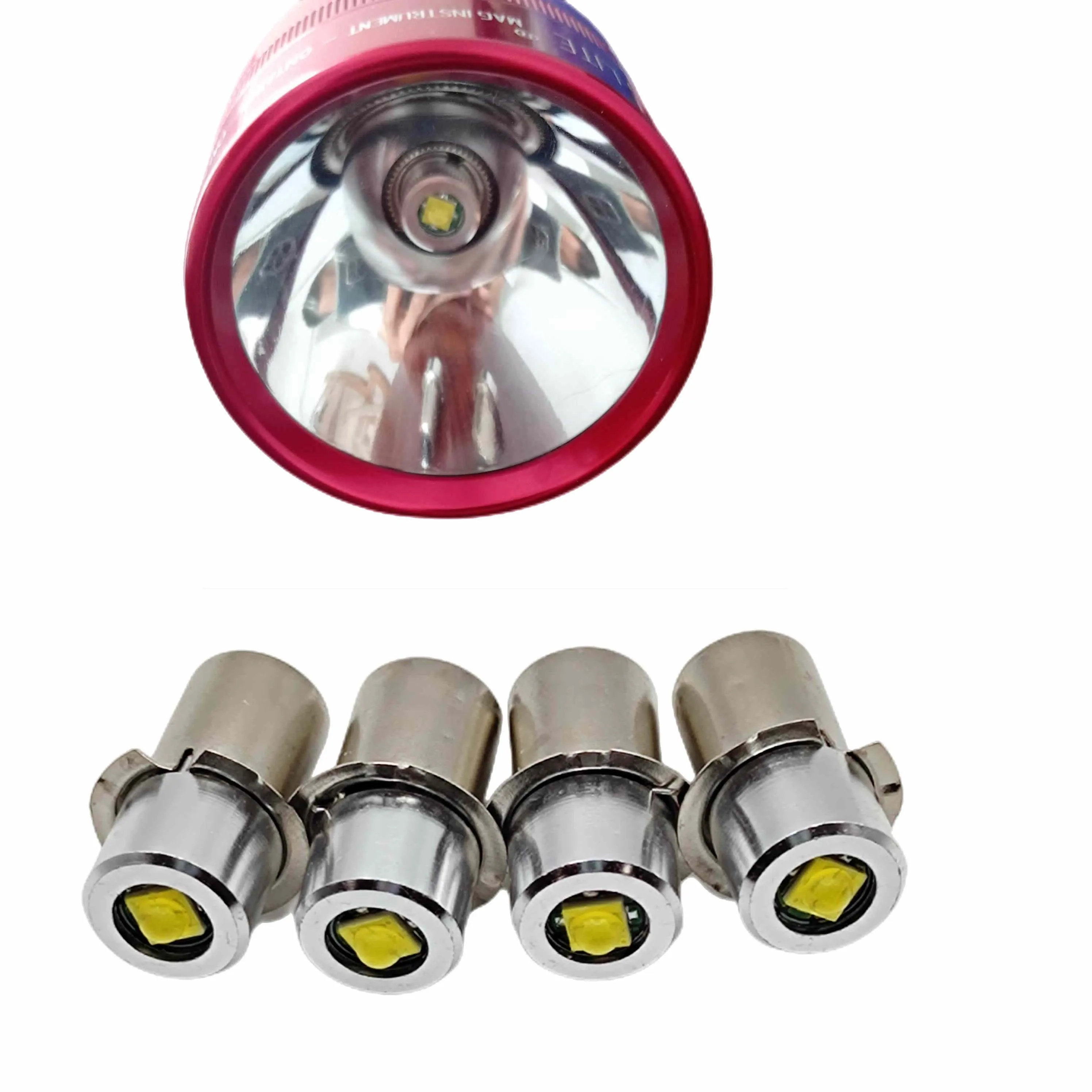 P13.5S Pr2 LED-lamp 3W Upgrade LED-zaklamp Maglite LED-conversiekit Mag Light LED-lamp 2-16 C&D-cellen Maglite-zaklamp