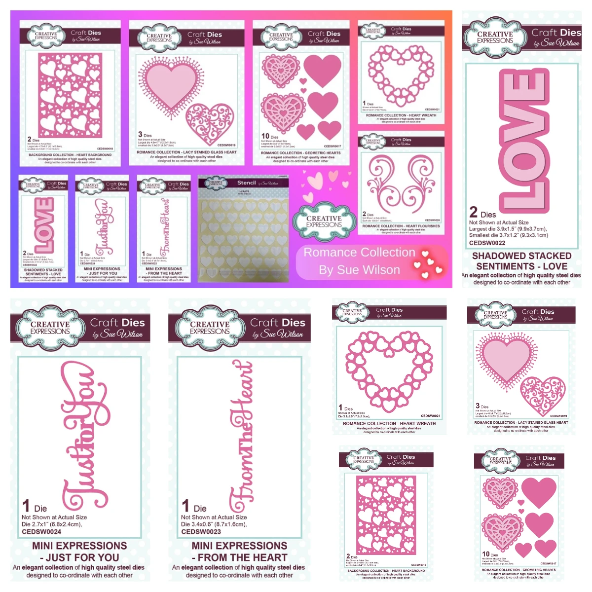 

Metal Cut Die Set Happy Valentine's Day Craft Heart Love Dies Scrapbooking Album Embossing Template Stencil for Scrapbook Molds