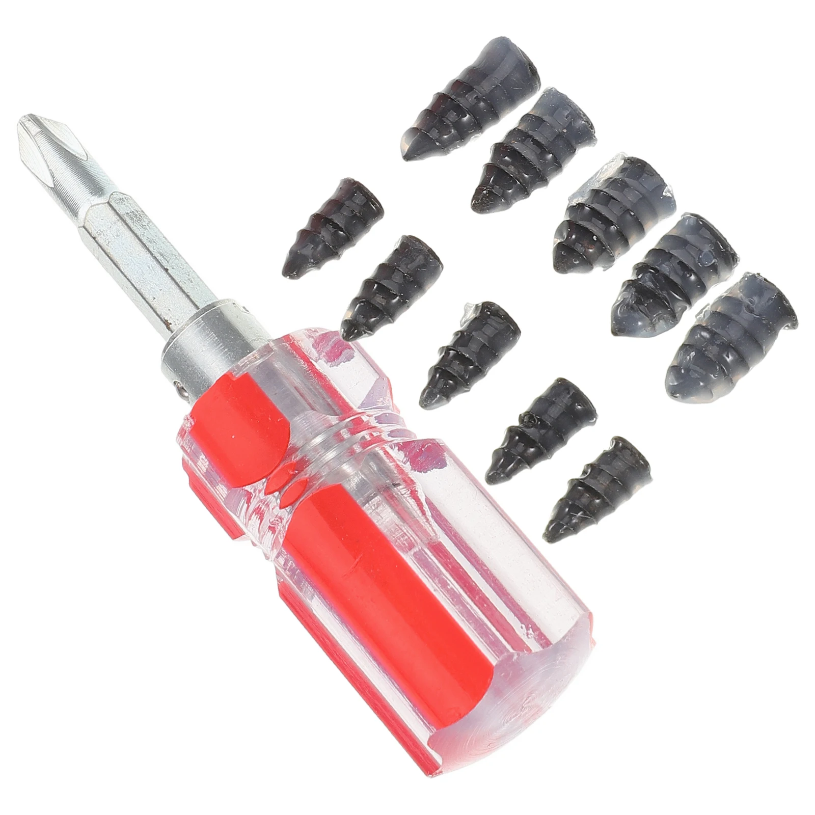 

1 set Tire Plug Kit Rubber Nails for Car Motorcycle Bicycle Quick Repair Without Removing Tire Efficient Fix Leak Seal