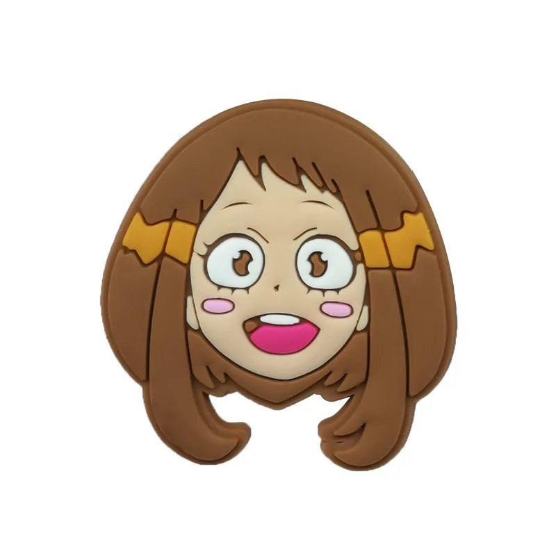 7–18 Stück japanische Manga-Schuhanhänger My Hero Academia Cartoon-Schuhzubehör, Dekoration, passend für Clog-Sandale, Party, Kindergeschenke – Detail 20