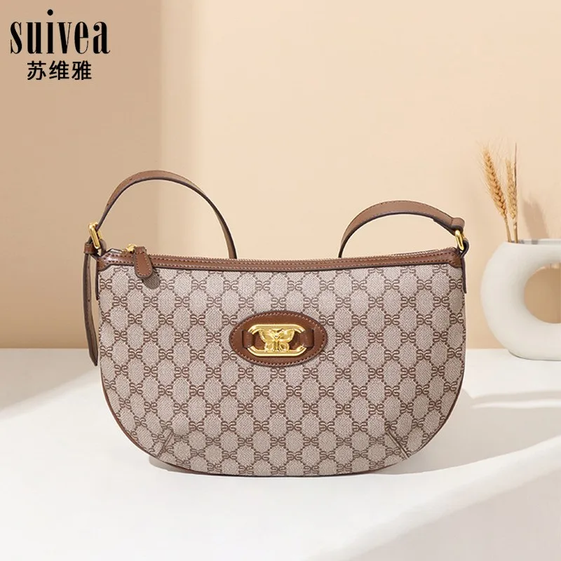 

Fashionable Versatile Printed Underarm Saddle Bag Single-Shoulder Crossbody Bag for Women Best-Selling 2025 Style