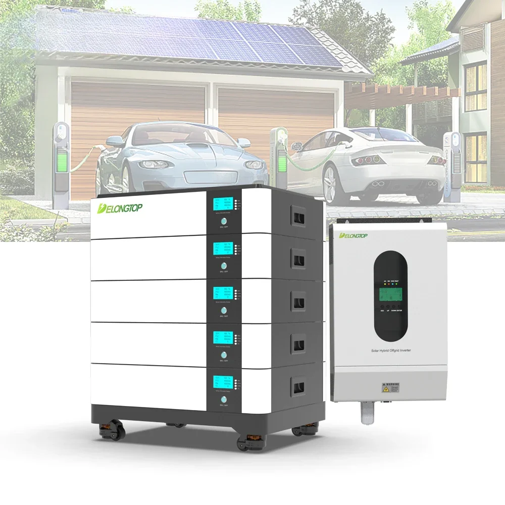 Stacked 48V 51.2V 200Ah 10kwh 15kwh 20kwh Solar Lithium Ion Lifepo4 Battery Pack Home Energy Storage