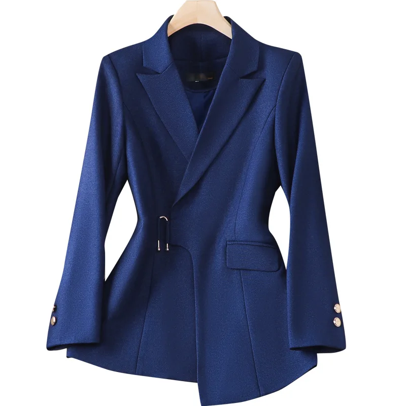 High-End Suit Women's Spring and Autumn Manager President Work Clothes Business Wear Temperament Goddess Style Formal Suit Jacke