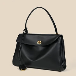 Luxury Brand Bag for Women Large Capacity Handbag Genuine Leather Shoulder Bag Chic Fashion Trendy Satchel Bag