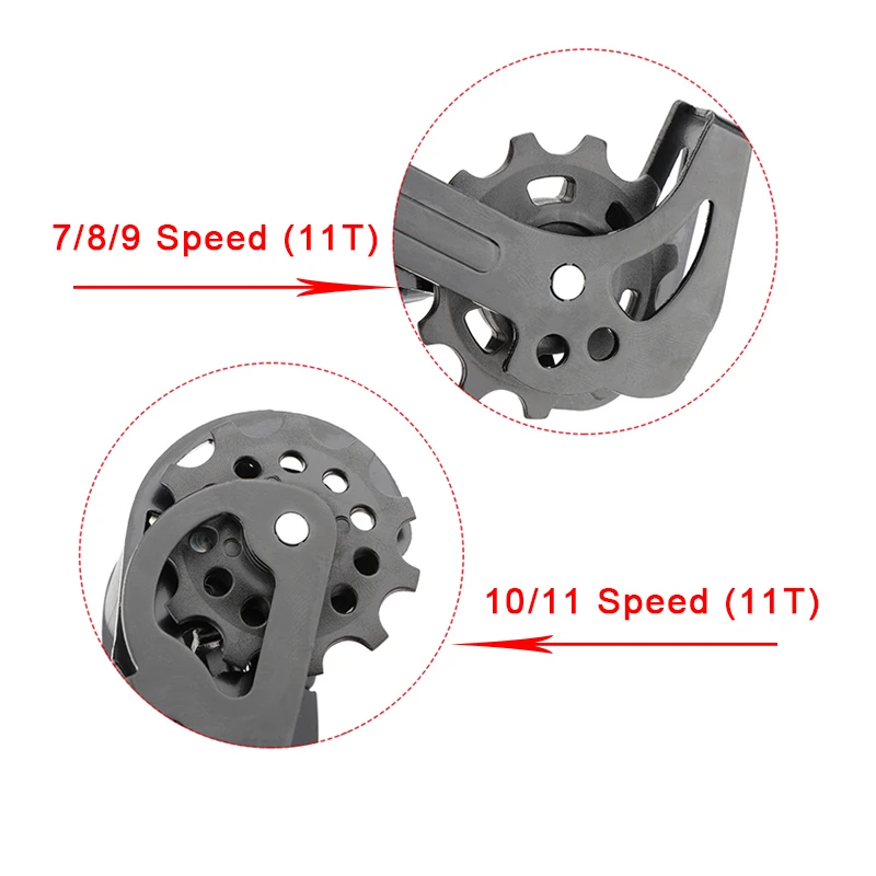Micro NEW Bike Transmission Bicycle Rear Dial For Bicycle 7/8/9/10/11 Speed Rear Dial Speed Changer Transmission MTB Accessories