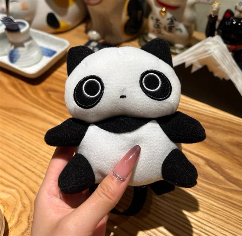 

Tarepanda Panda плюшевый кошелек для монет, милая сумка, брелок для ключей, мини-рюкзак для куклы Kawaii, сумка для монет, сумка для хранения наушников
