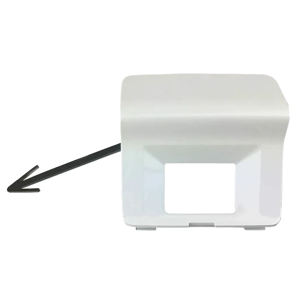 

64772-60010-A0 Tailgate Spare Wheel Camera Cover Cap with Hole White Plastic Fit for Toyota Land Cruiser Prado 150 Series