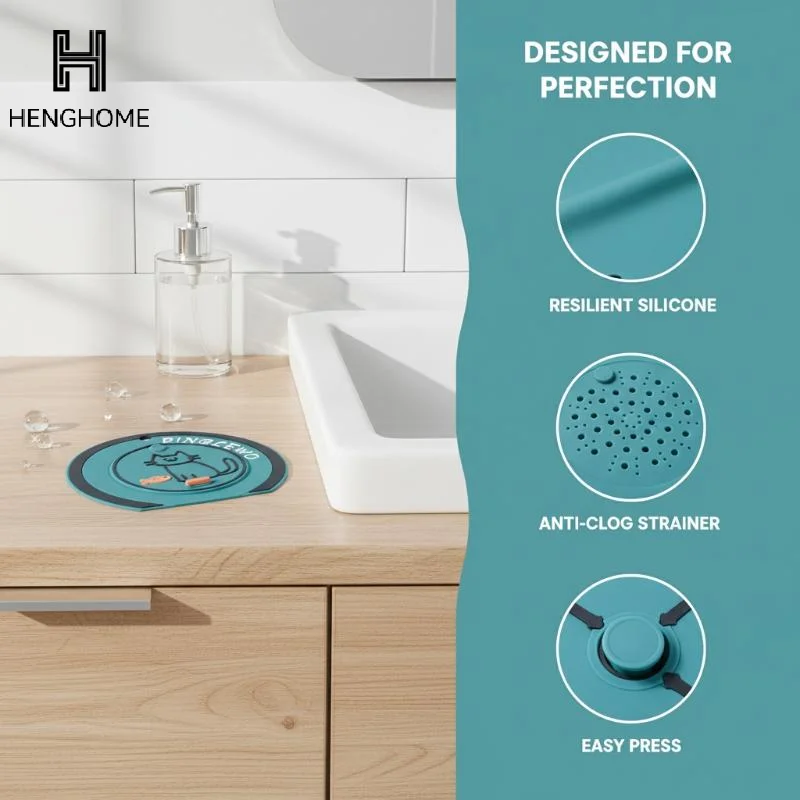 Silicone Sewer Floor Drain Cover Washable Anti Blocking Deodorant Sink Stopper for Kitchen Bathroom Laundry Room  Pack