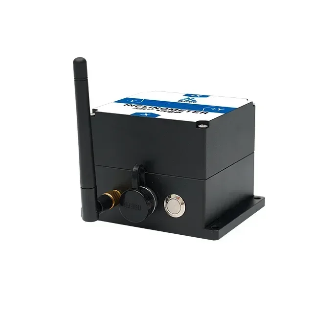 Excellent Performance Wireless Inclinometer Wireless Angle Sensor With Remote Monitor Display Unit