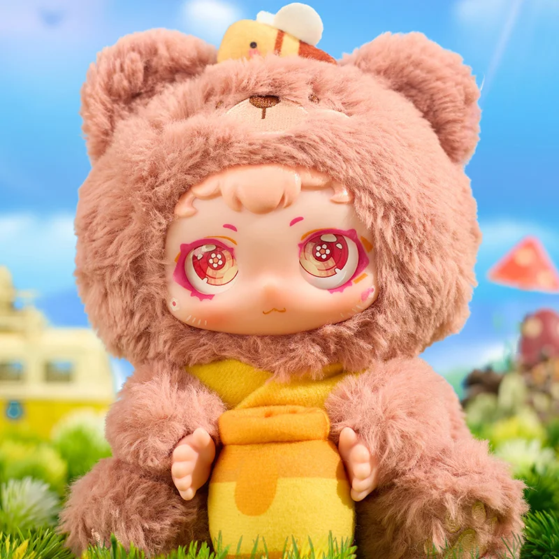 Yaya Let'S Travel Together Series Trendy Play Plush Blind Box Bag Pendant Cartoon Cute Doll Mystery Box Surprise Gift For Girls