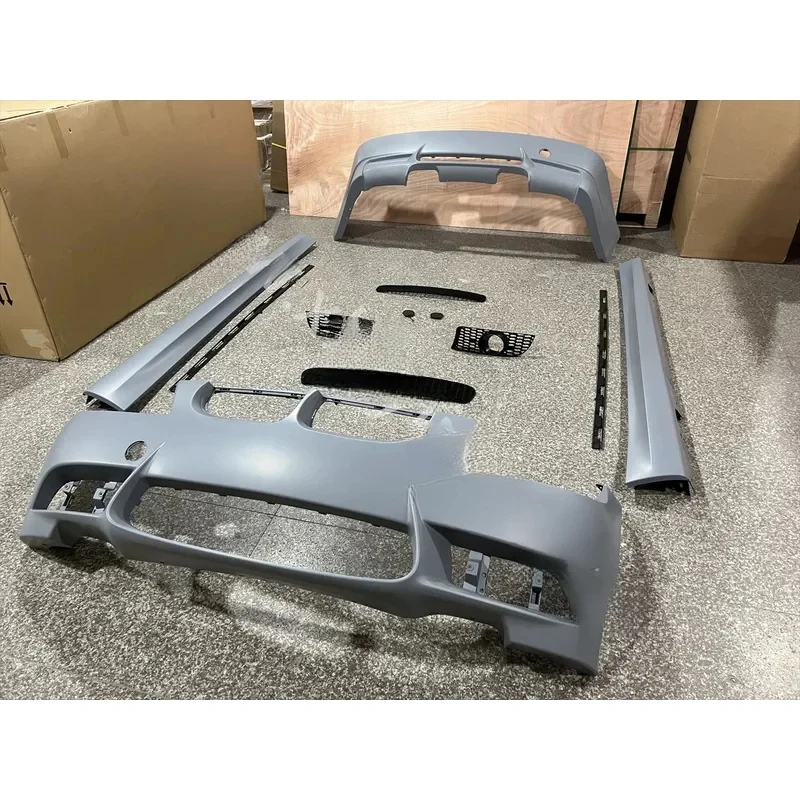 

Hot Sale Car Front Rear Bumper Grille Side Skirt M3 Body Kit E90 PRE 2005 -2009
