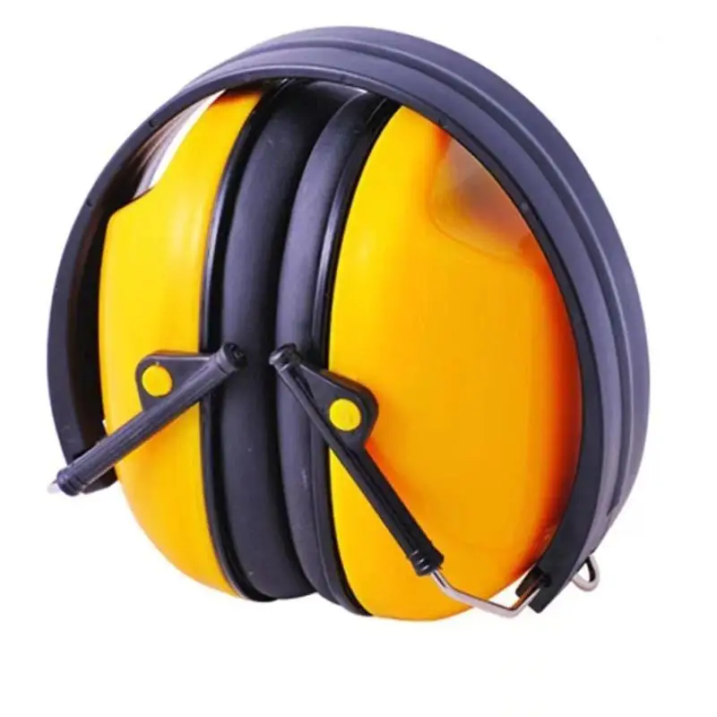【C】Industrial Head-Mounted Ear Muffs Soundproof Noise-Reducing Ear Protection For Factory Use Comfortable Padded Headband