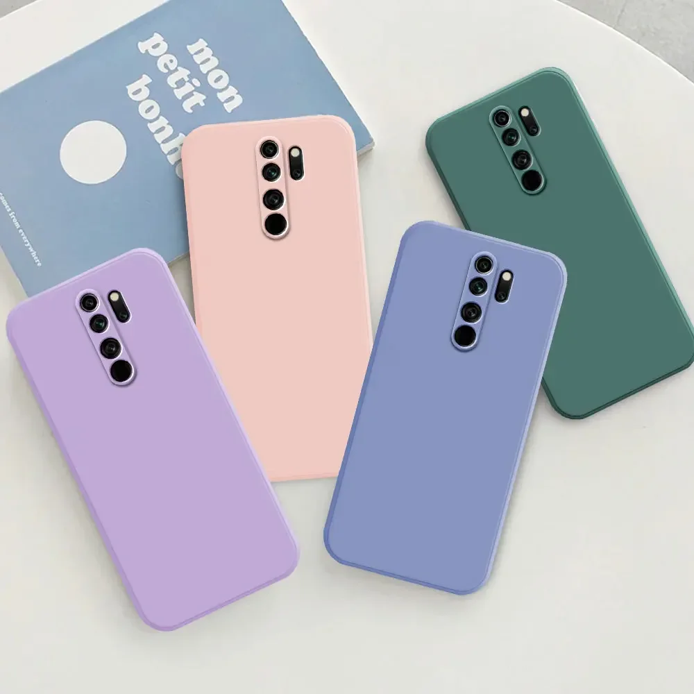 Dla Xiaomi Redmi Note 8 9 7 5 Pro 7S 8T 9S 9T etui odporne na wstrząsy miękkie silikonowe etui na telefon Coque etui ochronne etui na tył Fundas